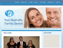 Tablet Screenshot of nashvillefamilydentist.com